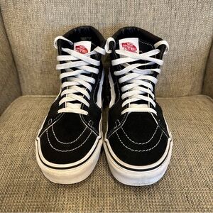 Vans Black and White Sneakers